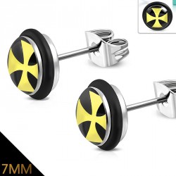 7mm | Ocelové náušnice