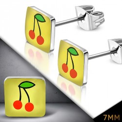 7mm | Ocelové náušnice