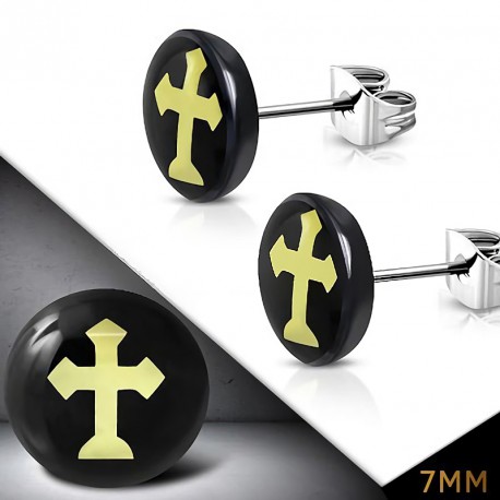 7mm | Ocelové náušnice