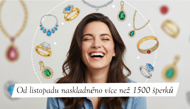 Naskladněno přes 1200 šperků